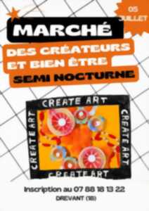 photo Marché semi nocturne des créateurs et  bien être