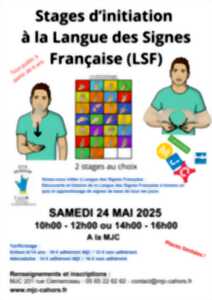 photo Stage d’initiation à la Langue des Signes Française
