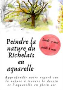 photo Peindre la nature du Richelais à l'aquarelle