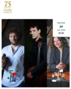 photo FESTIVAL PABLO CASALS : PIERRE FOUCHENNERET, VICTOR JULIEN-LAFERRIÈRE, AUDREY VIGOUREUX