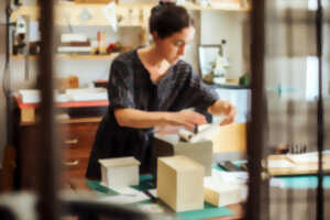 photo Rencontres gourmandes : Atelier Reliure - Sarah Mazet
