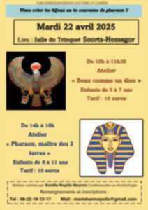 Viens créer tes bijoux ou ta couronne de pharaon !!