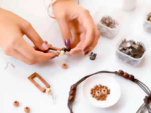 photo Atelier Fablab : Boucles d'oreilles en bois