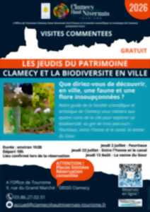 photo Visites commentées : Clamecy et la biodiversité en ville