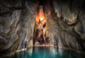 photo Canyon souterrain avec Mendi Gaiak