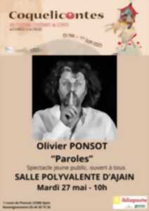 photo Coquelicontes avec Olivier Ponsot