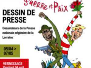 photo Dessin de presse « Guerre et Paix »