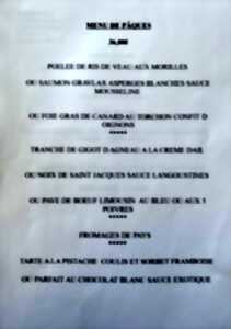 photo Menu de Pâques