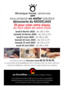 Ateliers modelage par Véronique Vaude