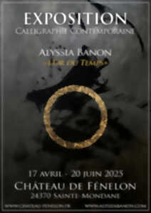 photo Exposition calligraphie contemporaine 
