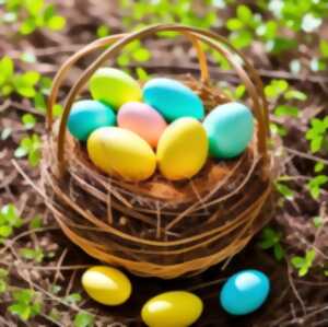Chasse aux oeufs de Pâques au Régourdou