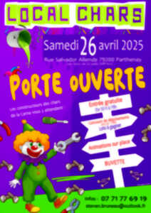 photo Portes ouvertes au local des constructeurs de chars