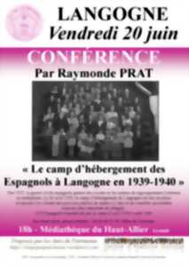 photo LE CAMP D'HÉBERGEMENT DES ESPAGNOLS À LANGOGNE EN 1939-1940