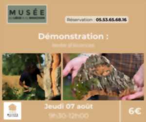 photo Démonstration de levée d'écorces