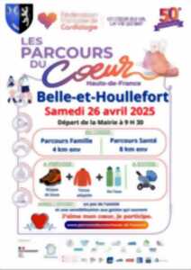 Parcours du Coeur à Belle et Houllefort