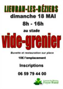 photo VIDE-GRENIER FOYER RURAL DE LIEURAN-LES-BEZIERS