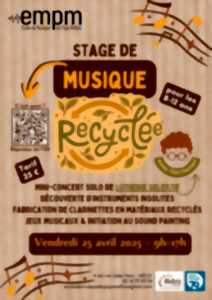 Stage de Musique recyclée