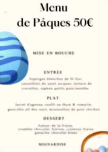 photo Menu de Pâque au Cadet de Gascogne