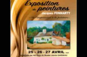Exposition de peintures de Jacques Fonmarty