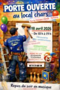 photo Portes ouvertes au local des constructeurs de chars