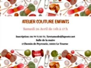Atelier couture enfants