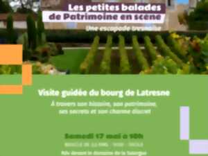 photo Patrimoine en scène : Visite du bourg de Latresne