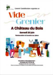 Vide-grenier à Château du Bois