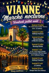 photo Marchés nocturnes et gourmands de Vianne
