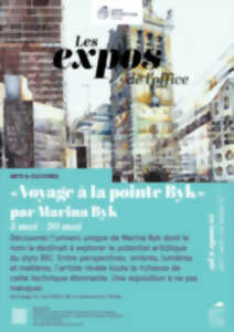 photo EXPOSITION DANS VOTRE OFFICE DE TOURISME : MARINA BYK - VOYAGE À LA POINTE BYC