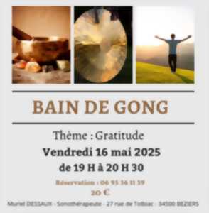 photo BAIN DE GONG