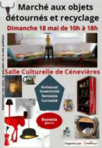 photo Marché aux objets détournés et recyclage