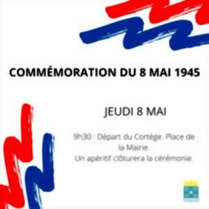 COMMÉMORATION DU 81E ANNIVERSAIRE DE LA VICTOIRE DU 8 MAI 1945