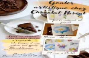 photo Goûter artistique chez Chocolat Pascal