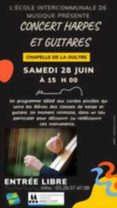 photo Concert - harpes et guitares