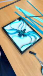 photo Paysage en Quilling