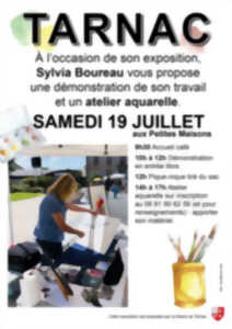 photo Atelier aquarelle avec Sylvia BOUREAU