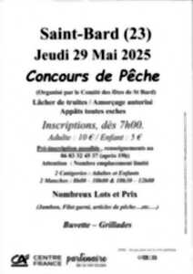 Concours de Pêche  à Saint-Bard