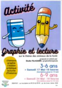 Activité Graphie et lecture sur le thème des animaux de la forêt