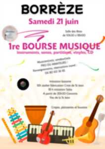 photo 1ère bourse de musique - Borrèze