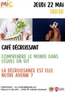photo Café décroissant : comprendre le monde dans lequel on vit