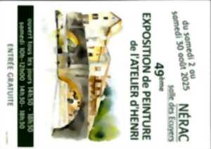 photo Exposition de peintures : Atelier d'Henri