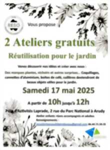 Atelier : Réutilisation pour le jardin