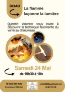 photo La flamme façonne la lumière à Niort