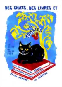 photo Des chats, des livres et des tomates