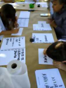 photo Atelier Calligraphie