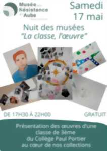 photo Nuit des musées au Musée de la Résistance de l'Aube