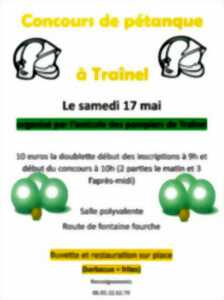 photo Concours de pétanque à Traînel