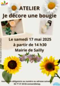 ATELIER DÉCORATION DE BOUGIES