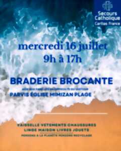 photo Brocante braderie secours catholique