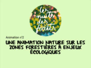 photo Les Nuits des Forêts : Découverte de la forêt / animation 2